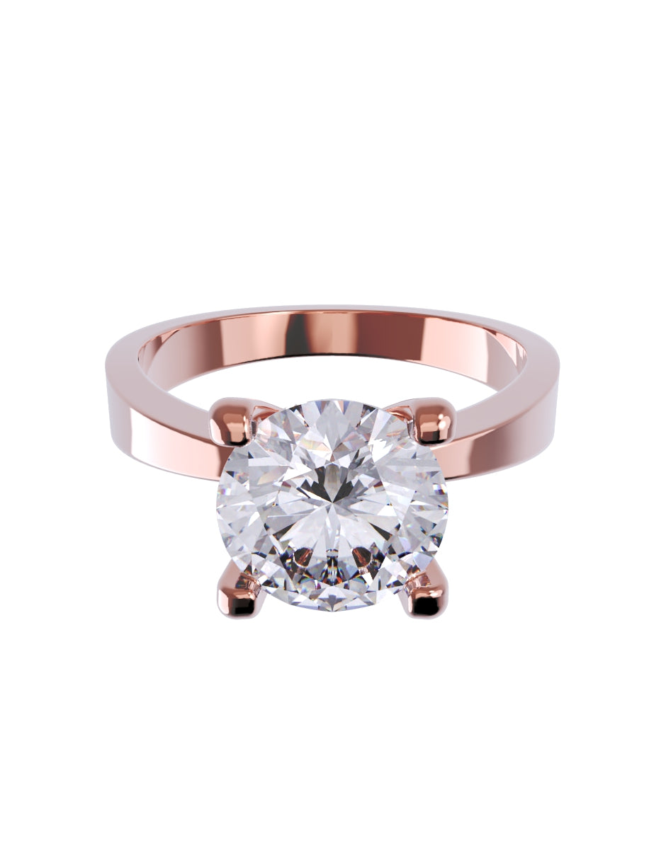 MONTADURA PARA PERSONALIZAR ANILLO DE COMPROMISO - SOLITARIO