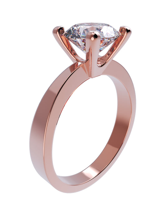 MONTADURA PARA PERSONALIZAR ANILLO DE COMPROMISO - SOLITARIO