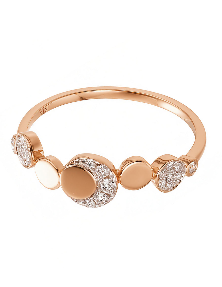 Anillo de Moda con Pavé