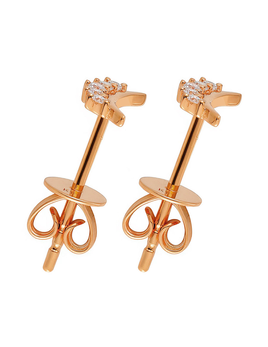 Aretes con Piedras Laterales