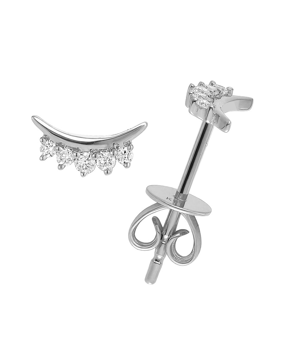 Aretes con Piedras Laterales