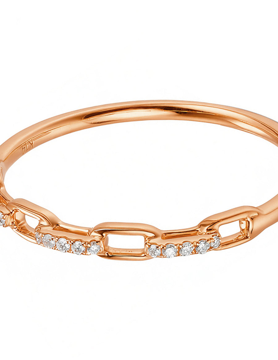 Anillo de Compromiso con Pavé
