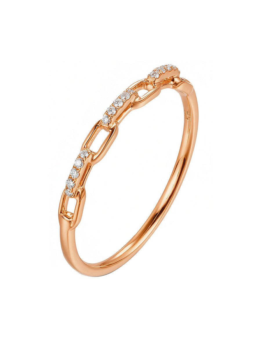 Anillo de Compromiso con Pavé