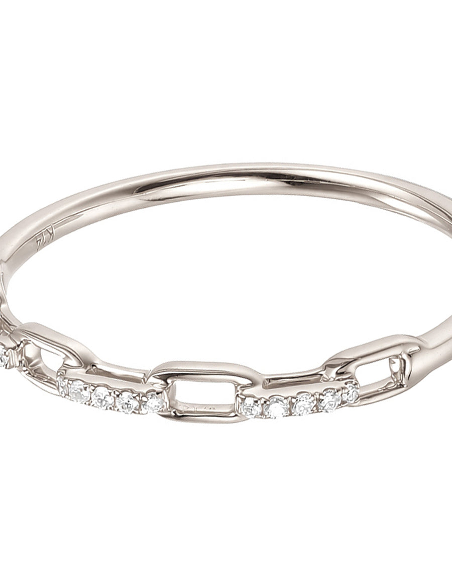 Anillo de Compromiso con Pavé