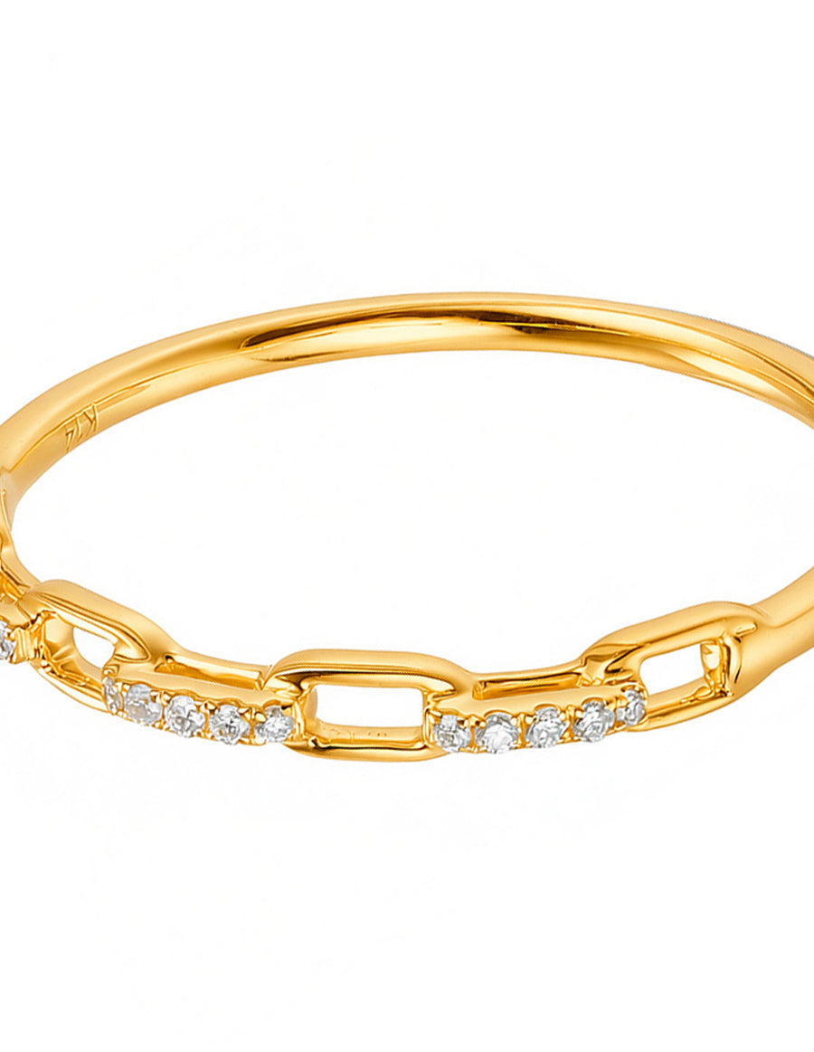 Anillo de Compromiso con Pavé