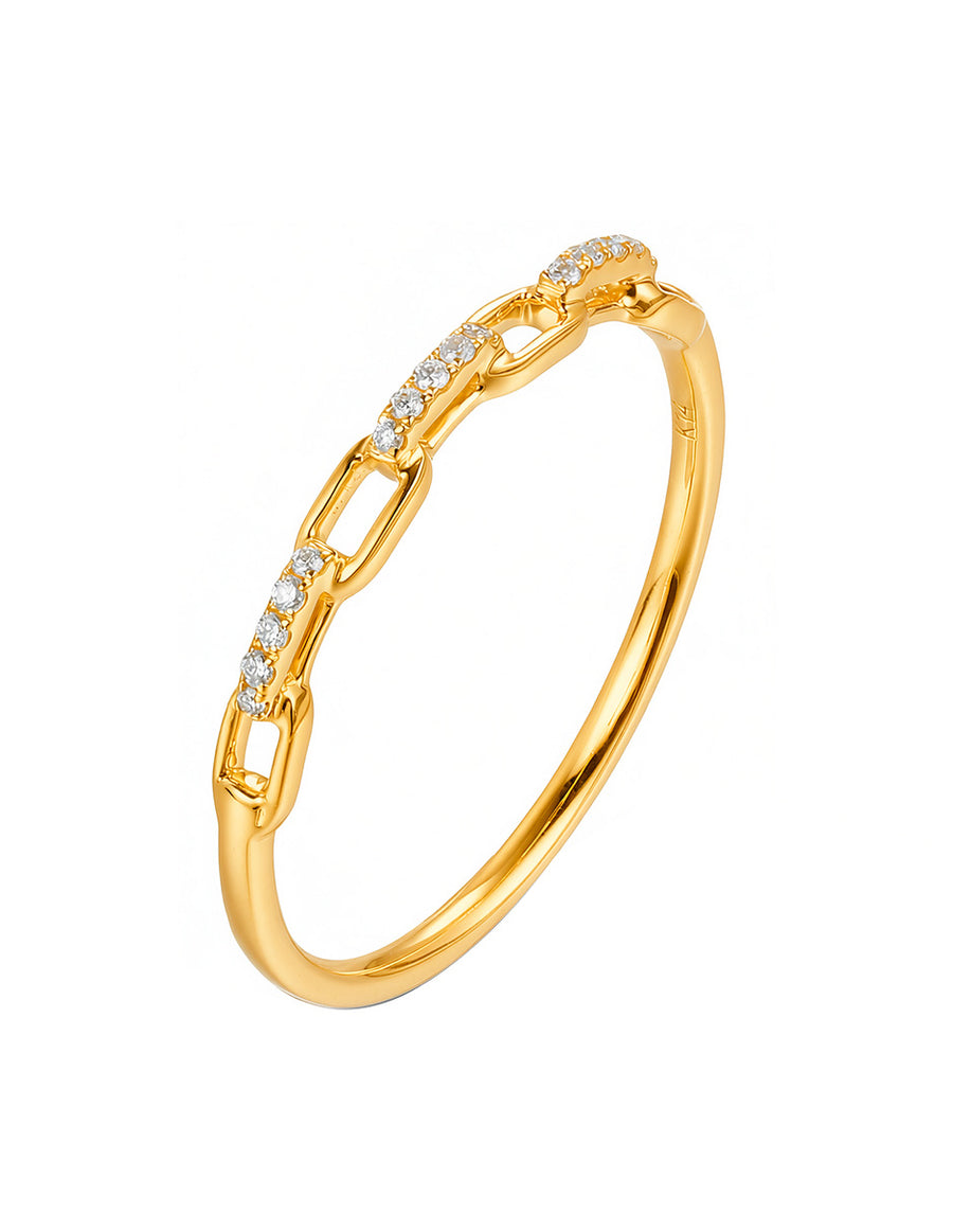 Anillo de Compromiso con Pavé