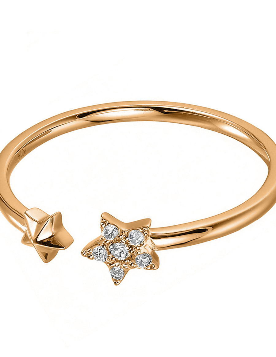 Anillo de Moda con Pavé