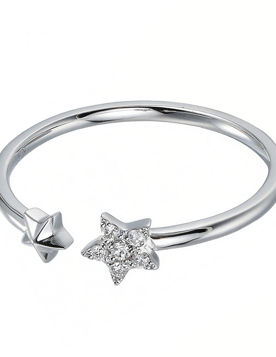 Anillo de Moda con Pavé