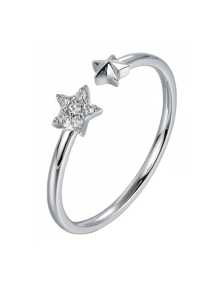 Anillo de Moda con Pavé