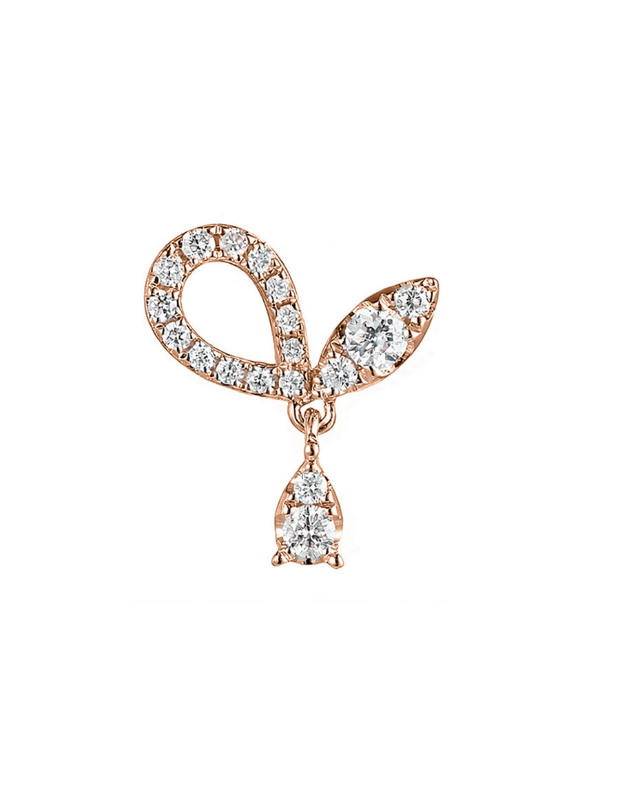 Aretes con Piedras Laterales
