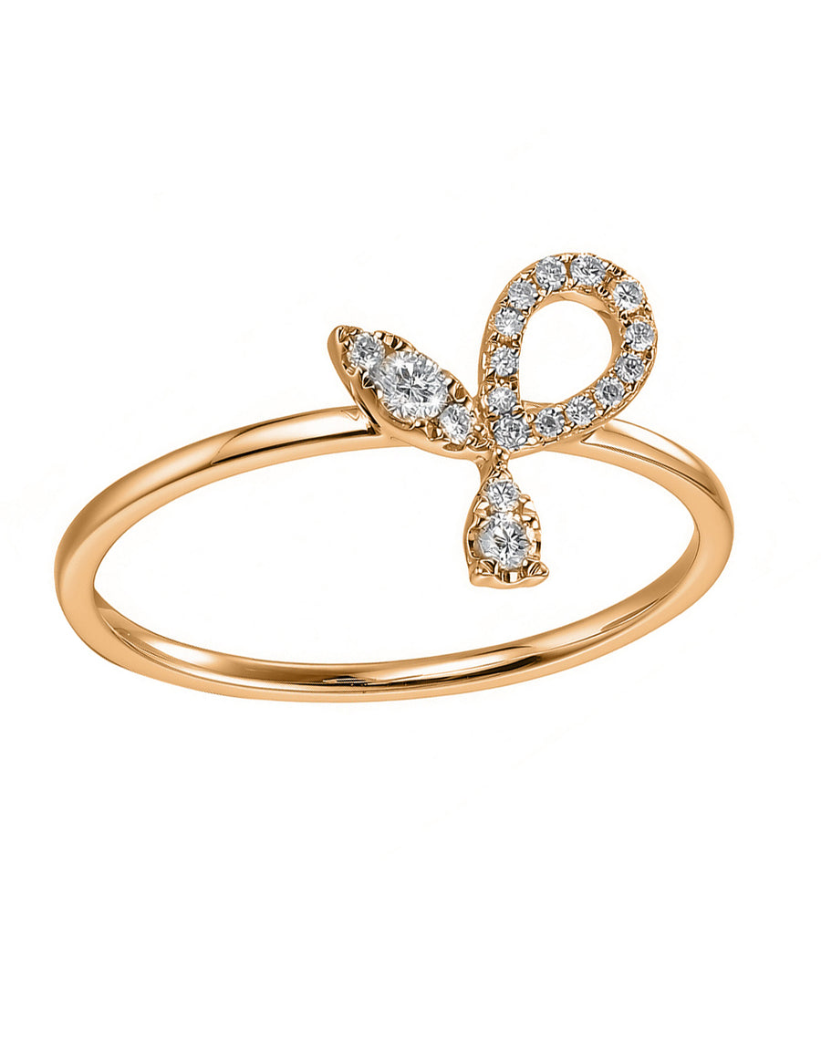 Anillo de Moda con Pavé