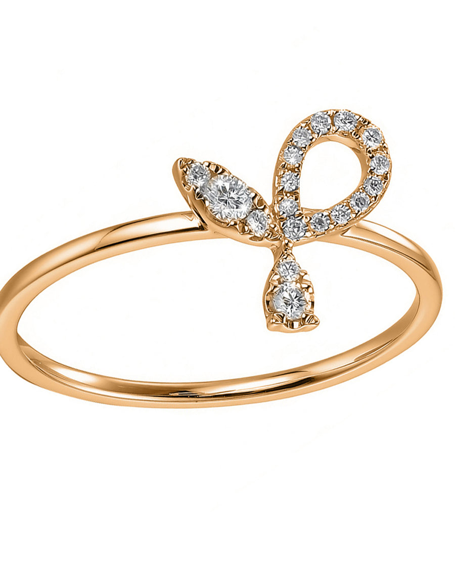 Anillo de Moda con Pavé