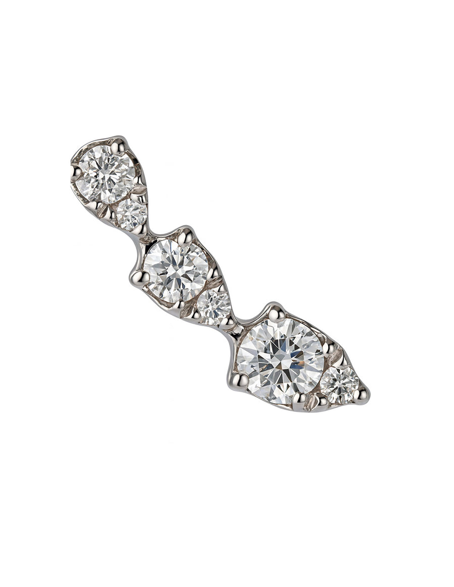 Aretes con Piedras Laterales