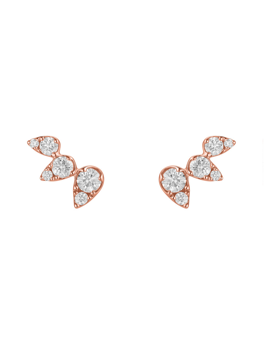 Aretes con Piedras Laterales