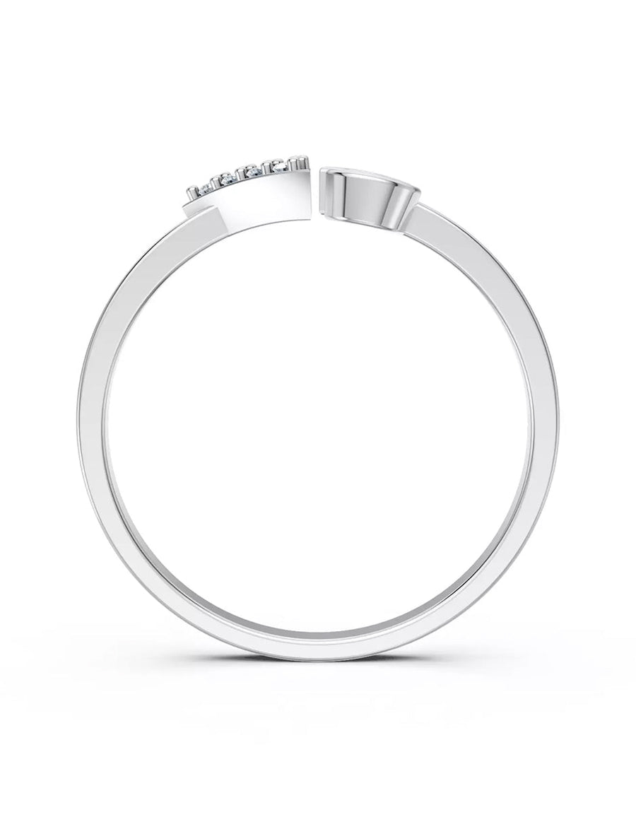 Anillo de Compromiso - pavé - MIO36-RG-CZ