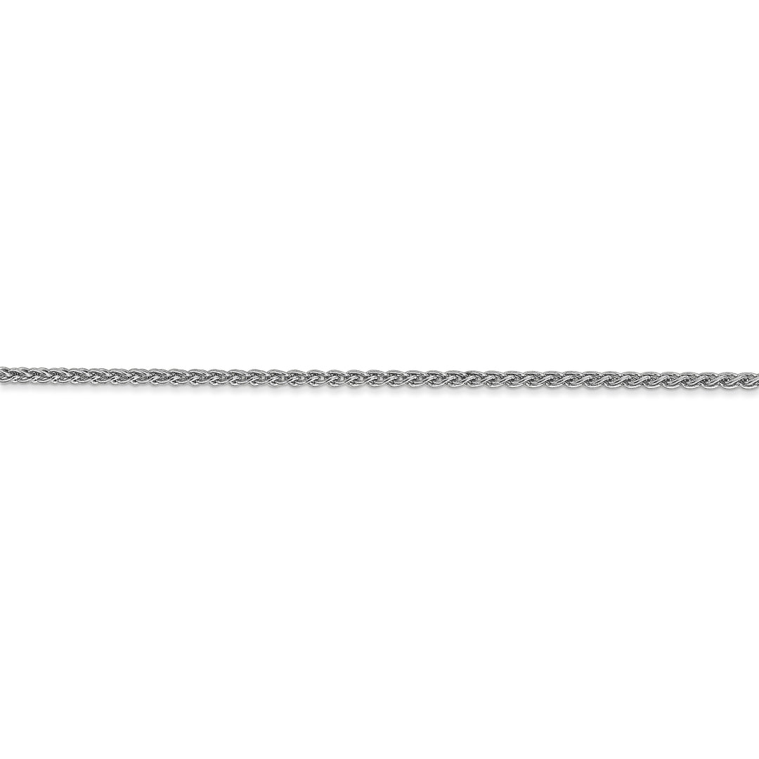 14k WG 1.7mm Spiga Chain