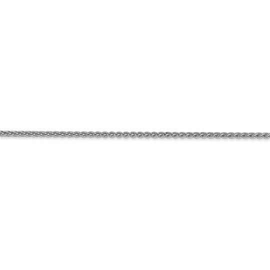 14k WG 1.7mm Spiga Chain