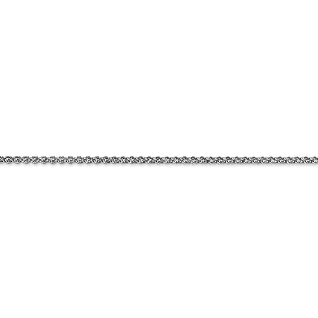 14k WG 2.1mm Spiga Chain