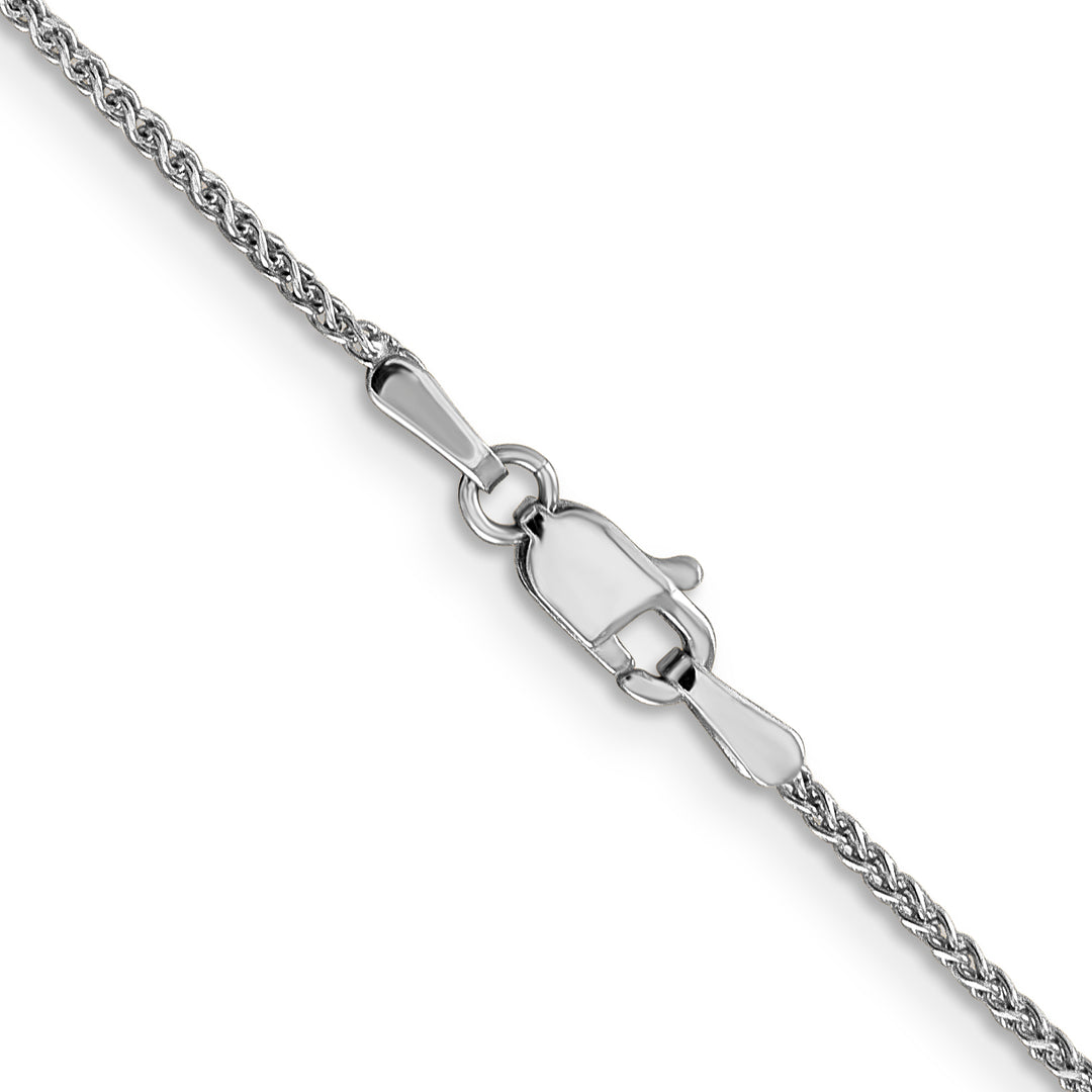 14k WG 1.25mm Spiga D/C Chain