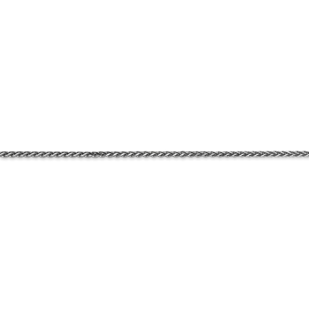 14k WG 1.7mm Spiga D/C Chain