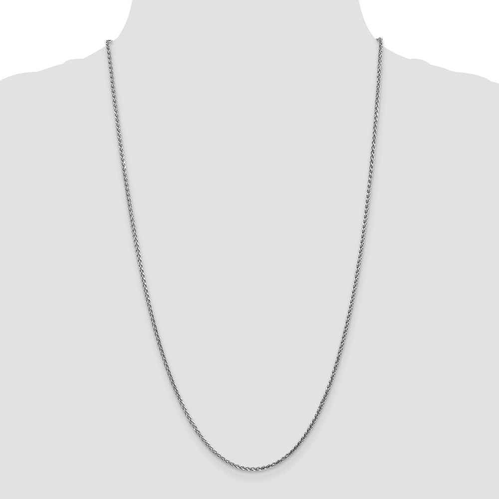 14k WG 2.1mm Spiga D/C Chain