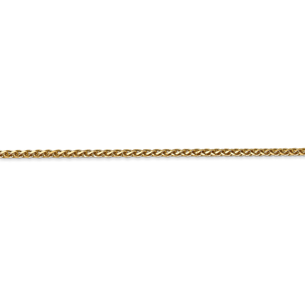 14k 2.1mm Spiga D/C Chain