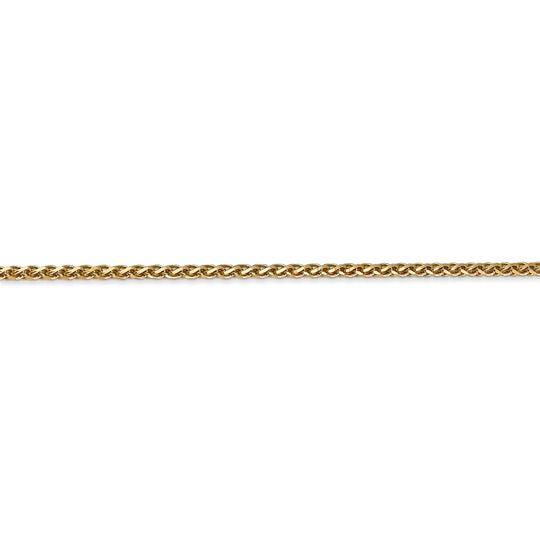 14k 2.1mm Spiga D/C Chain