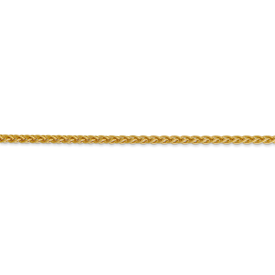 Cadena espiga de 14k y 2,8 mm