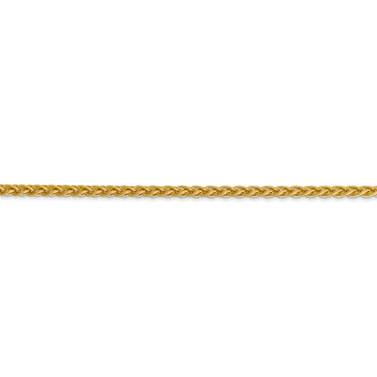 Cadena espiga de 14k y 2,8 mm