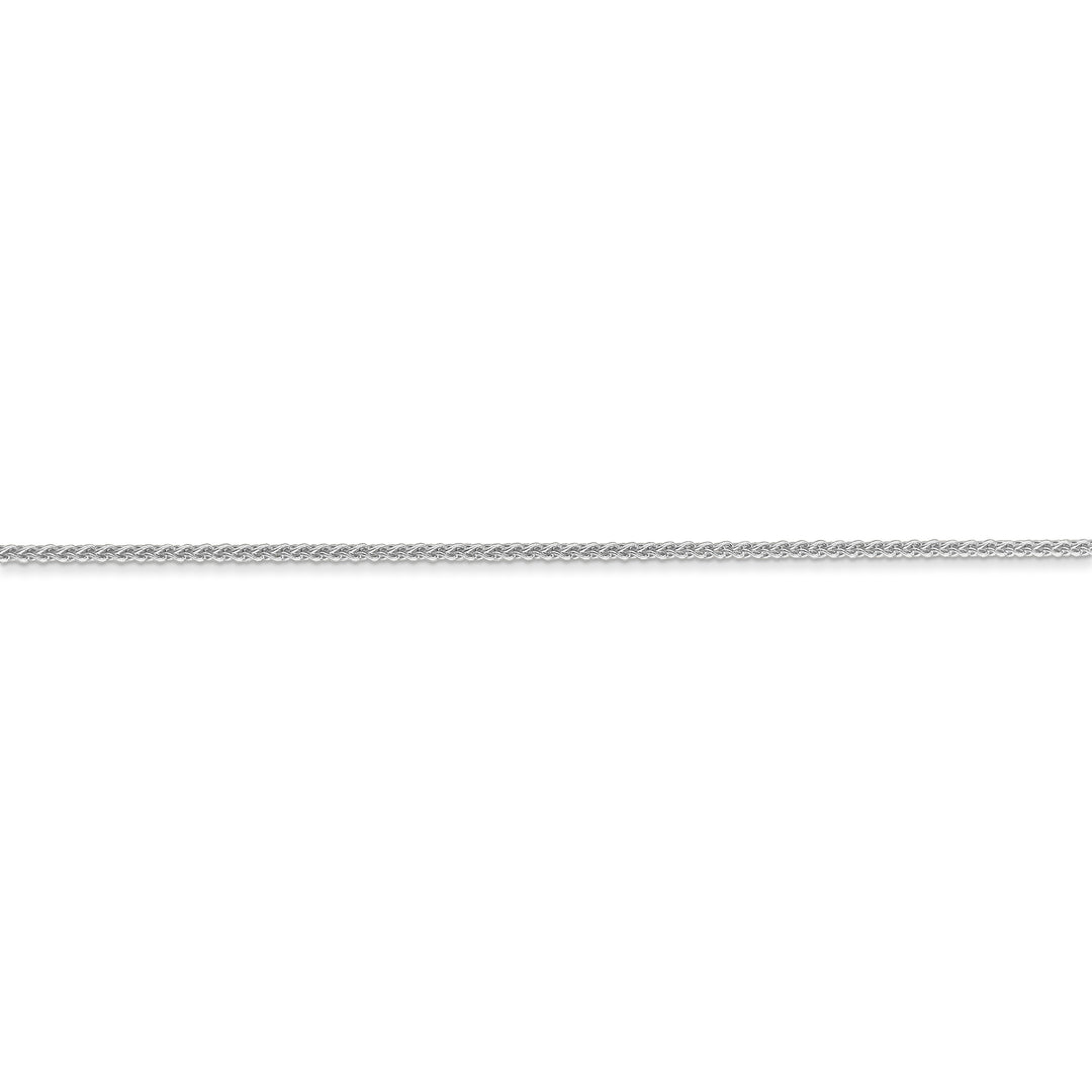 14k WG 1.05mm Spiga with Lobster Clasp Chain