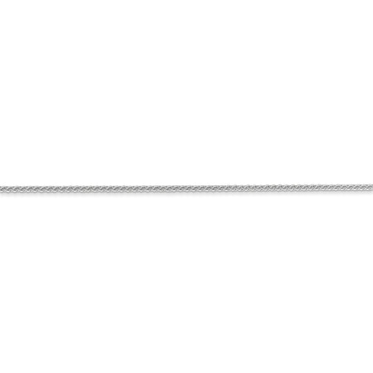 14k WG 1.05mm Spiga with Lobster Clasp Chain