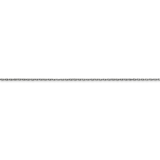 Cadena con Cierre de Langosta Corte Diamante de 0.8 mm en Oro de 14k