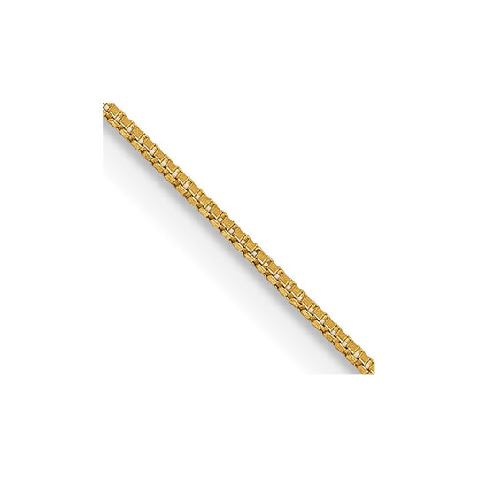 14k 0.5mm case with lobster clasp chain