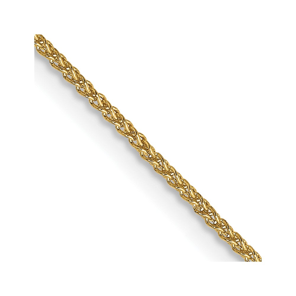 14k 30 inch 1.05mm herringbone chain with spring clasp
