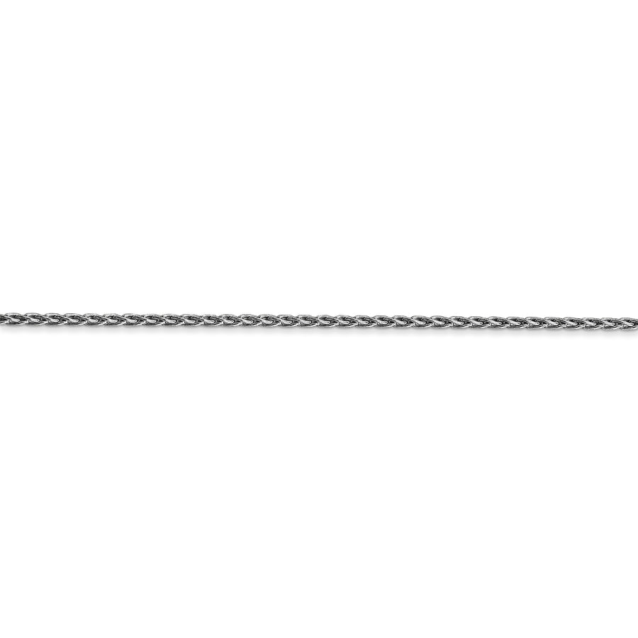 Cadena de trigo parisina de 14 k WG de 1,5 mm