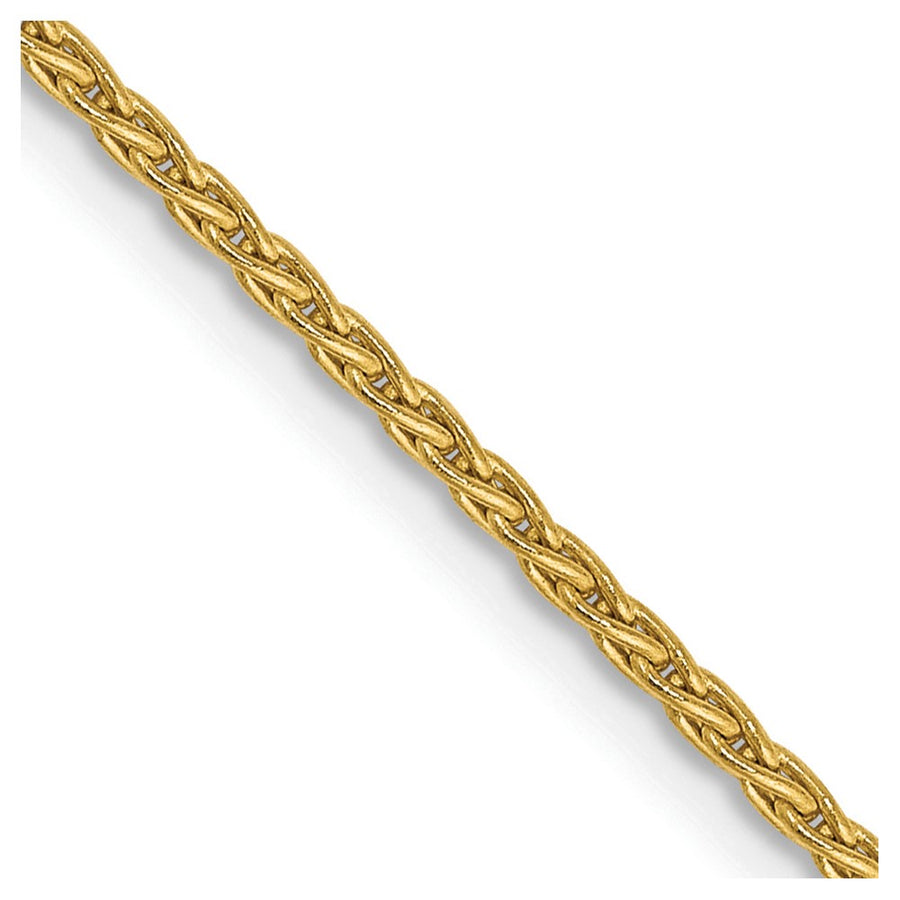 Cadena de trigo parisina de 14k y 1,5 mm