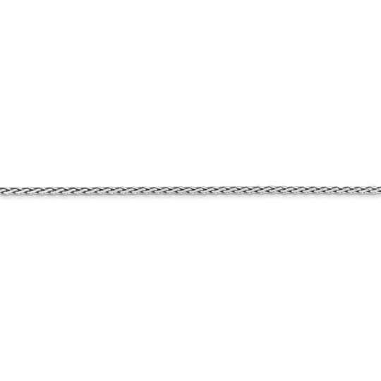 Cadena de trigo parisina de 14 k WG 1,4 mm D/C
