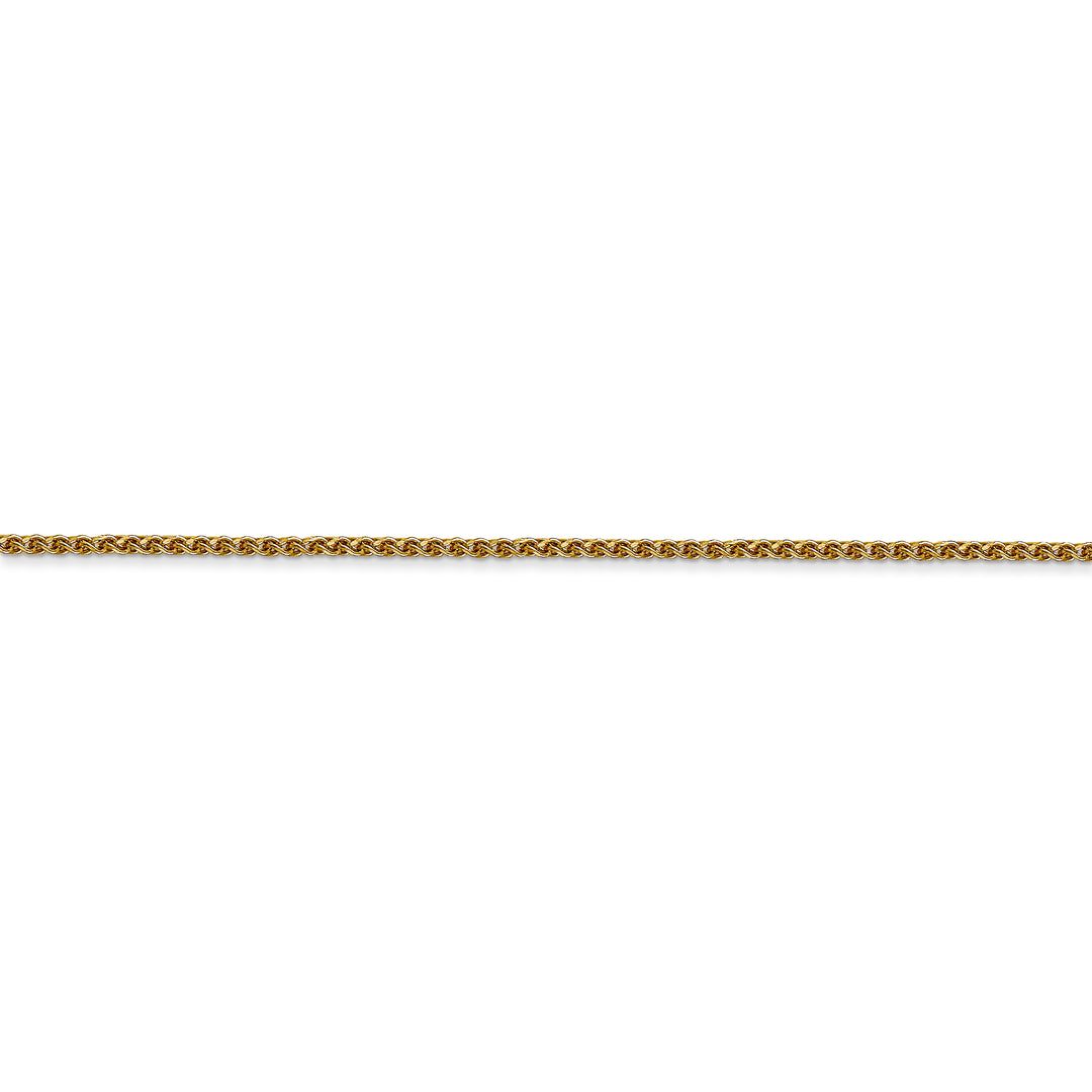 14k 1.25mm Spiga D/C Chain