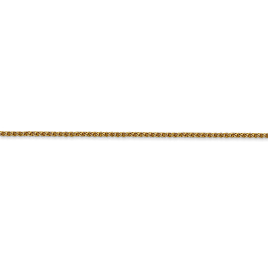 14k 1.25mm Spiga D/C Chain