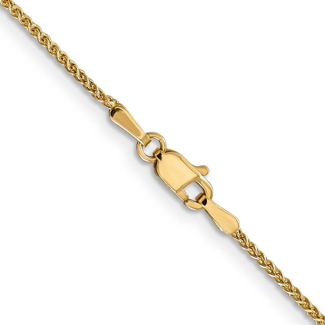 14k 1.25mm Spiga D/C Chain