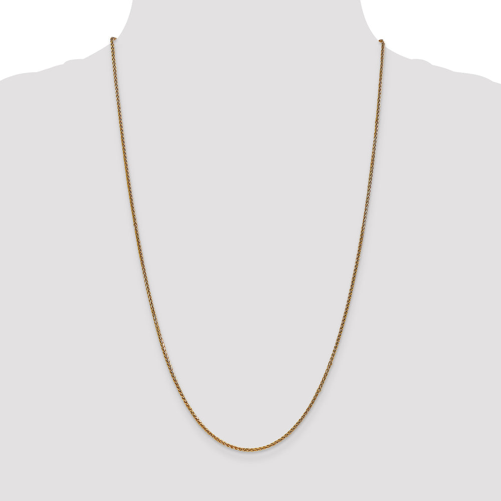 14k 1.7mm Spiga D/C Chain