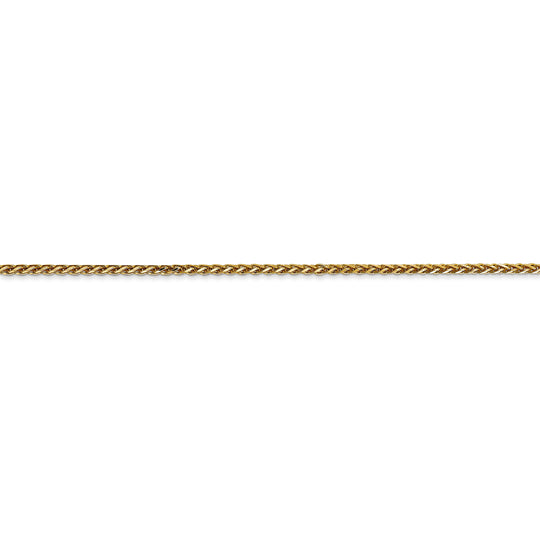 14k 1.7mm Spiga D/C Chain