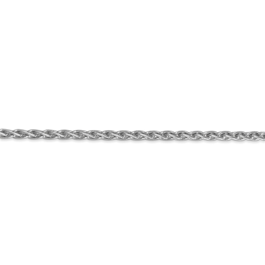 Cadena de trigo parisina de 14 k WG de 3 mm