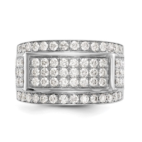 Anillo de Boda para Hombre en Oro 10k con Diamante Lab Creado