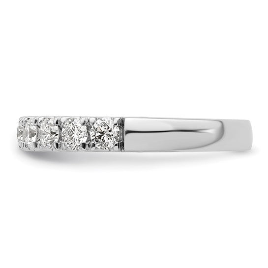 Anillo de Boda TRUE ORIGIN de Oro Blanco 14K con 1 Quilate de Diamantes de Laboratorio VS+ F+