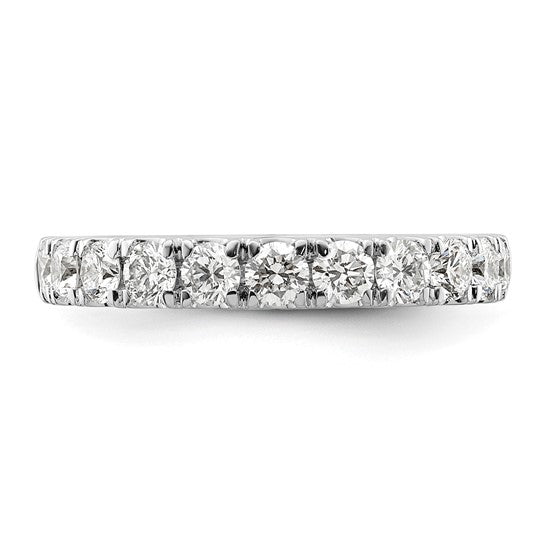 Anillo de Boda TRUE ORIGIN de Oro Blanco 14K con 1 Quilate de Diamantes de Laboratorio VS+ F+