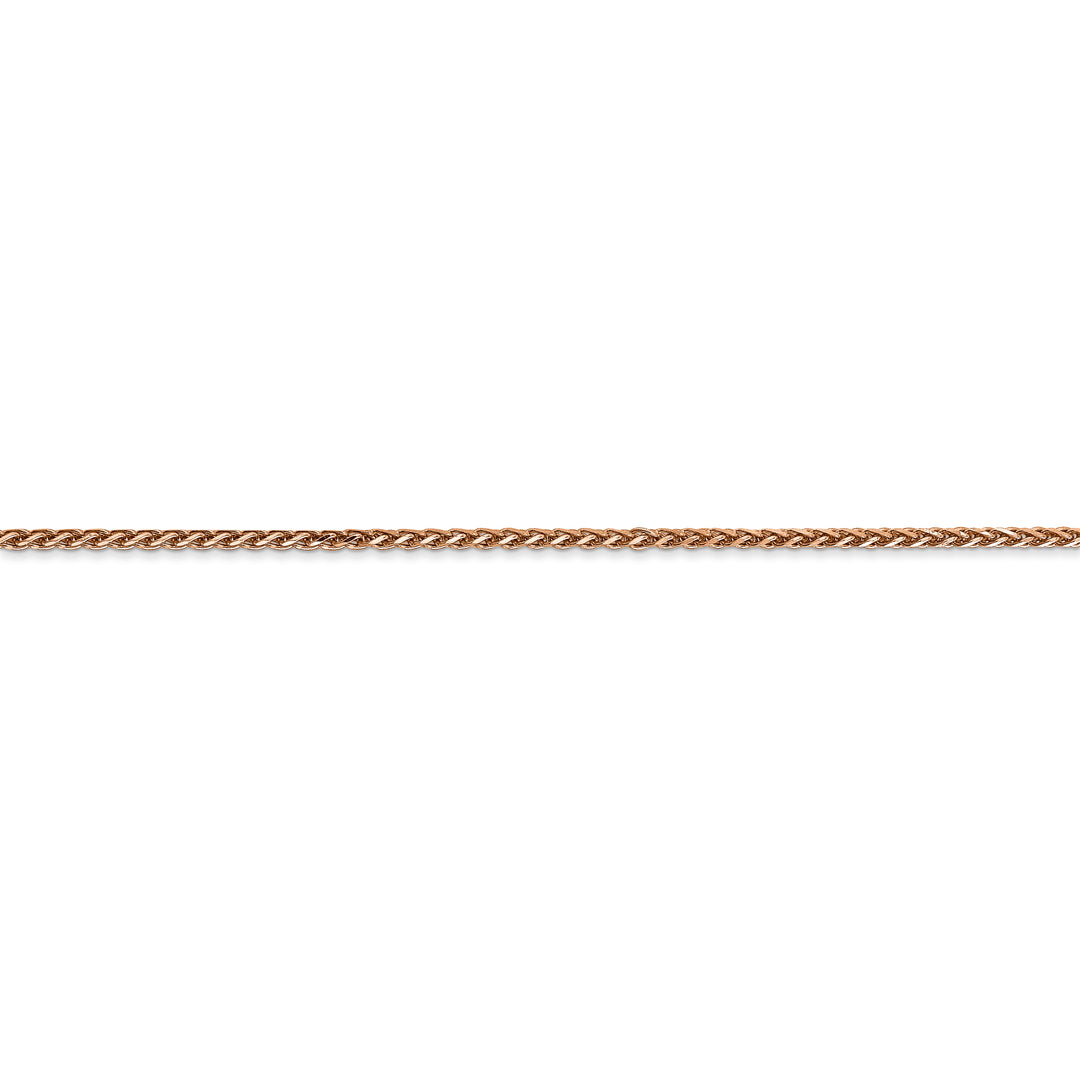 Cadena Spiga D/C de 1,7 mm en oro rosa de 14 k
