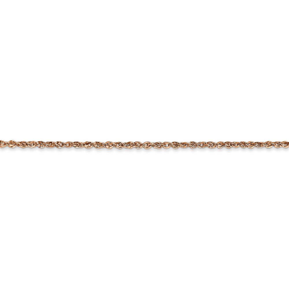 14K Rose Gold 1.7mm Chain