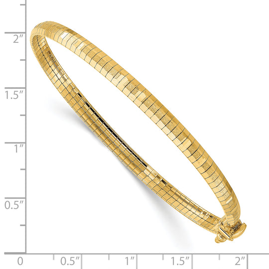 Omega D/C Bracelet Satin and Polished 14k Yellow Gold
