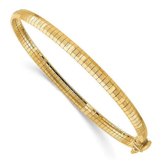 Omega D/C Bracelet Satin and Polished 14k Yellow Gold